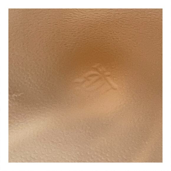 Vintage Imperial Lenox Pink Satin Frosted Glass Leaf Pedestal Candy Dish Marked - Picture 11 of 12